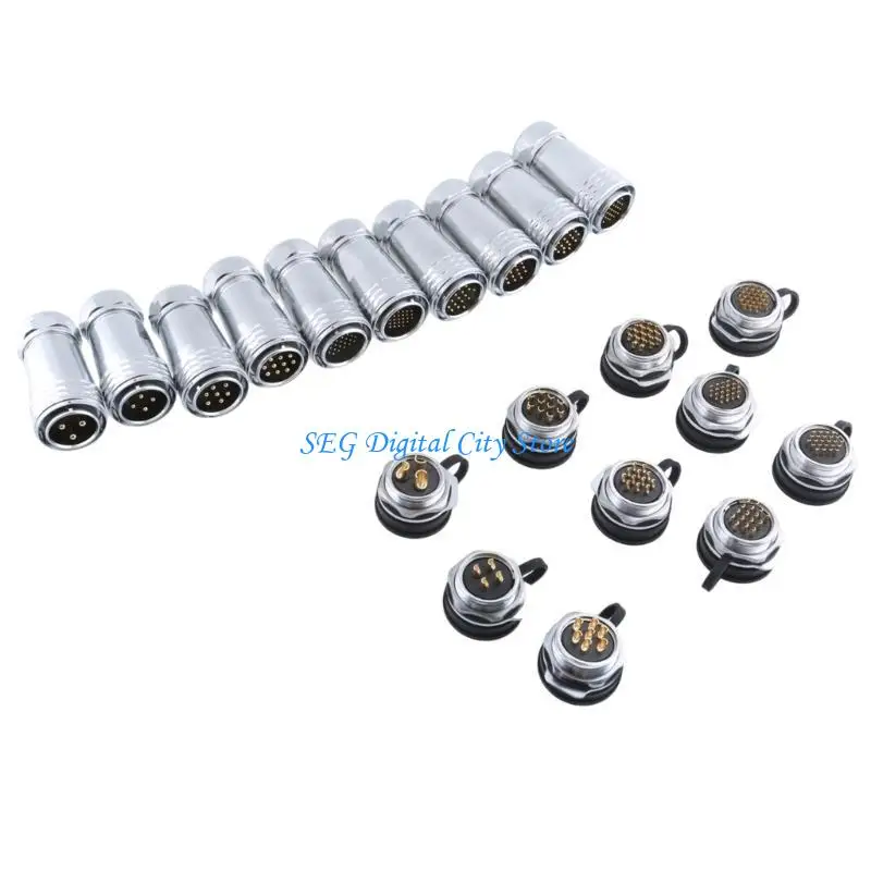U75B SF2810 Metal Aviation Connector SF2810 Plug SF2813 Socket Waterproof 3 To 26Pin