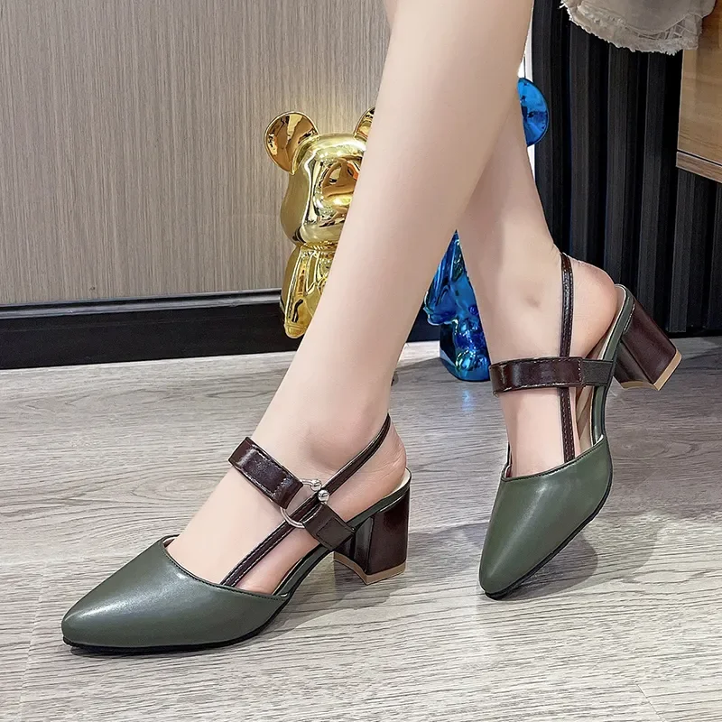 Cresfimix women fashion sweet green peep toe high heel shoes ladies light weight spring heels female summer beach stiletto a5831