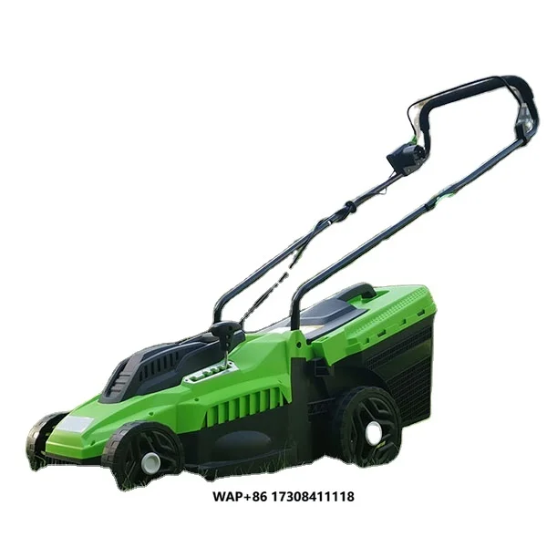 

Portable Cordless Garden Electric Grass Trimmer Hand-Pushed Adjustable Brush Cutter Machine Tools Accessories Box