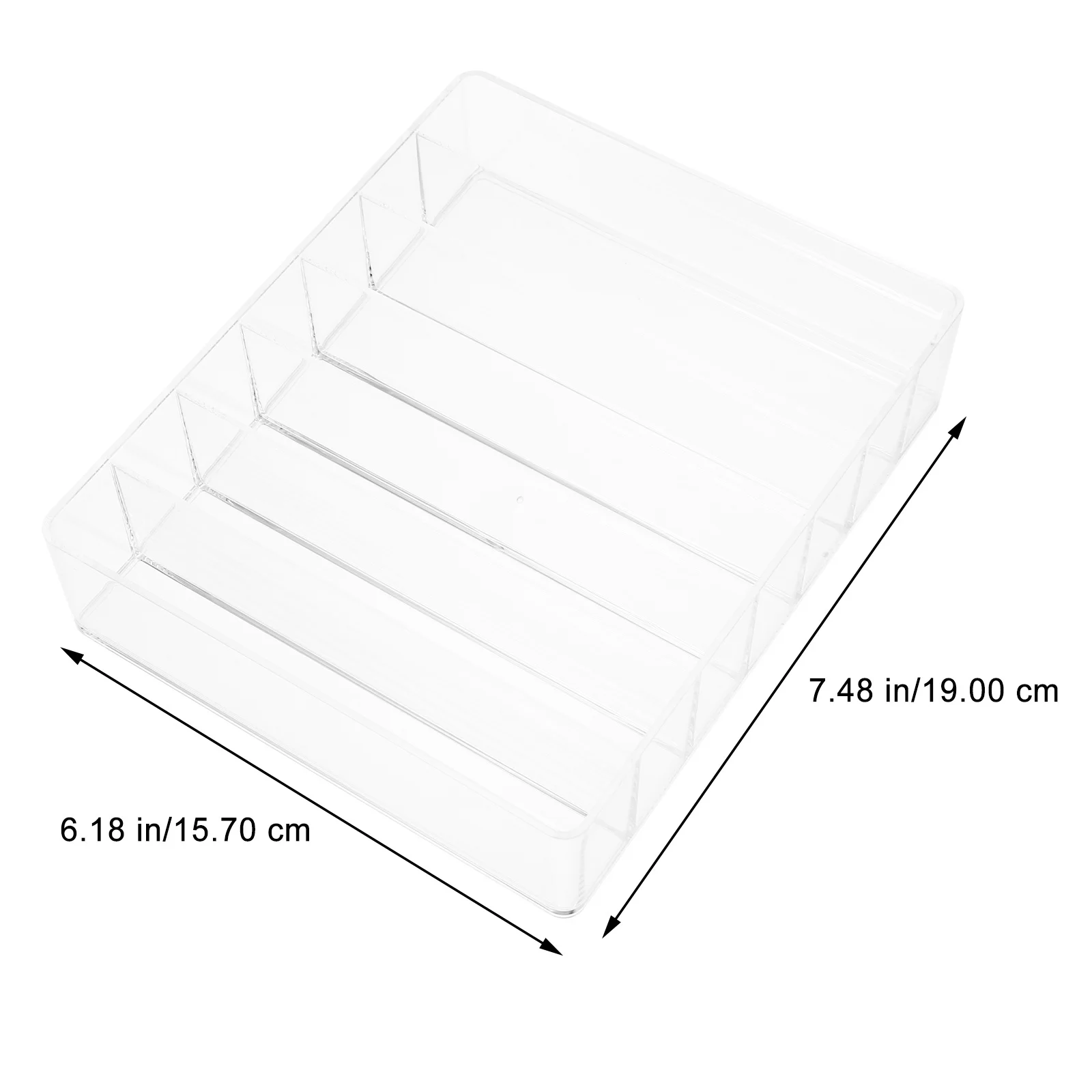 

Eyeshadow Organizer Premium Durable Makeup Container Multi Grid Organizer Storage Box