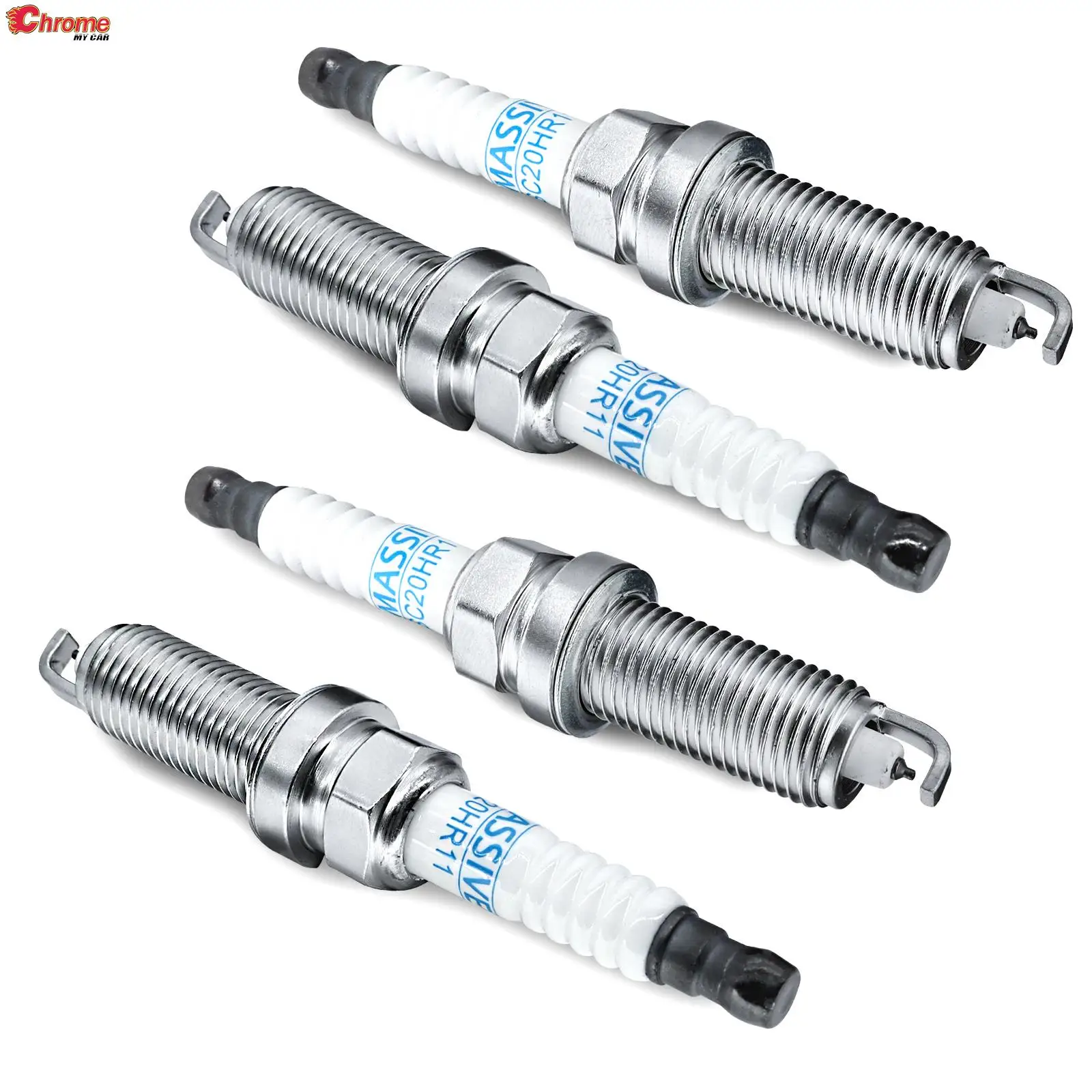 4pcs For Toyota RAV4 Corolla Auris Prius Yaris Mazda 2 3 6 CX-3 CX-5 Nissan Frontier Sentra Iridium Spark Plugs Car Accessories