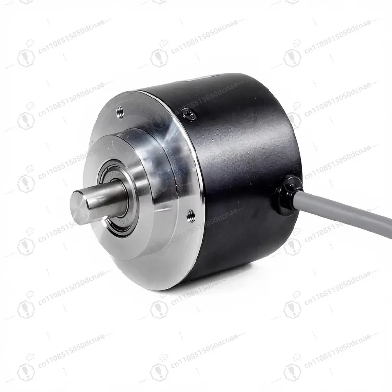 10mm Solid Shaft Incremental Optical Encoder 5000 PPR Square Clamping Flange for Automation Production Line