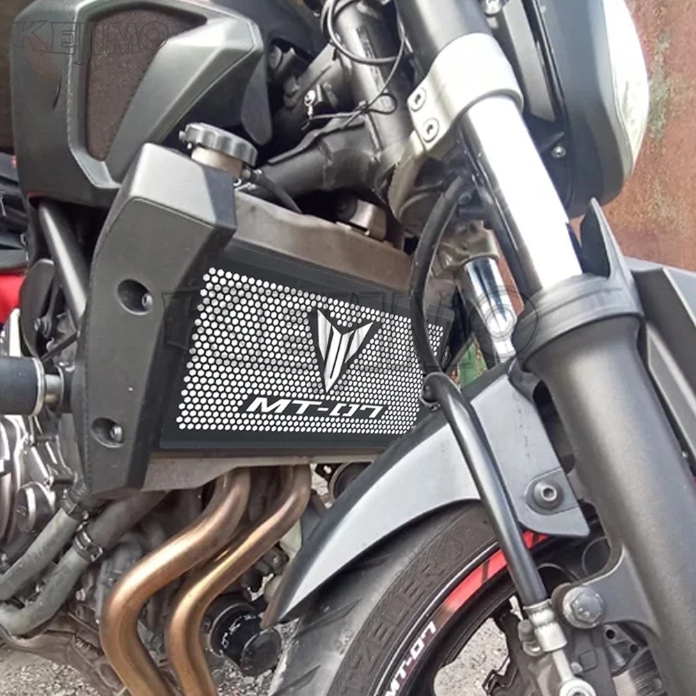 

For Yamaha MT-07/FZ-07 2013-2016-2017-2018-2019-2020-2021-2022-2023-2024 Motorbike Radiator Grille Guard Cover Fuel Tank Protect