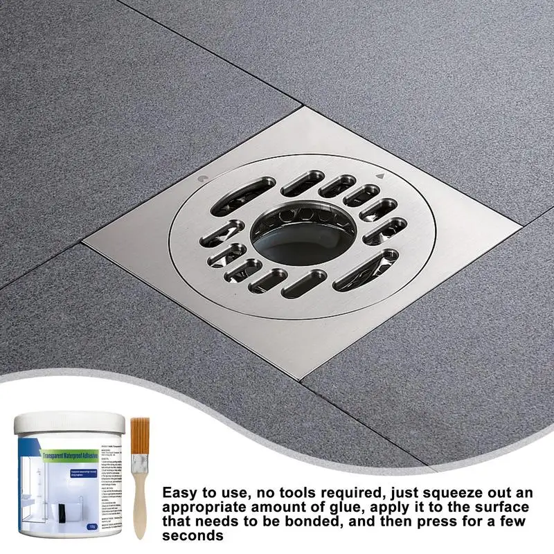 Invisible Waterproof Agent Transparent Coating Insulation Sealant Transparent Repairing Leak Waterproof Adhesive For Wall