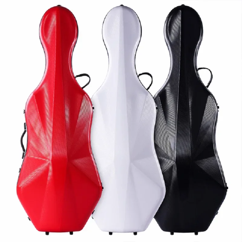 2021 Support Customized High Quality Carbon Fiber High Quality 4/4-1/2 Cello Hard Case