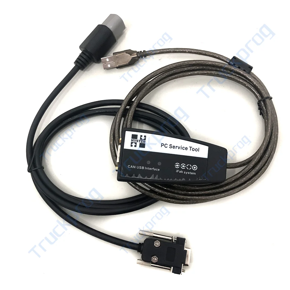 Herramienta de diagnóstico de carretilla elevadora para Yale Hyster, herramienta de servicio de PC, interfaz USB IFak CAN, sistema HYSTER iF ak, herramienta de reparación automática