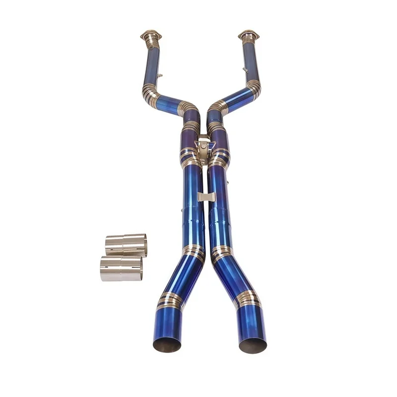 Performance Titanium Alloy Car Middle  M5 G90 4.4T + Balanced Efficiency 2025 SS304 Pipe Flow Racing Tuning Power Upgrade Kit