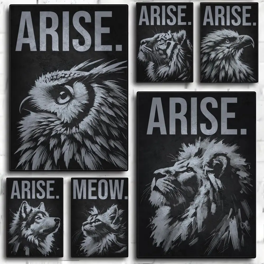 

Cool Arise Poster HD Art Mural Waterproof Wall Decor Durable DIY Home Decoration for Living Room Bedroom