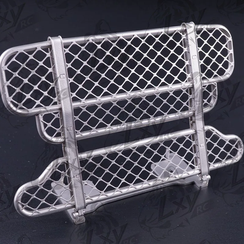 Metalowy przedni zderzak w skali 1:14, akcesoria do tuningu dla ciężarówek RC Tamiya SCANIA R620 R470