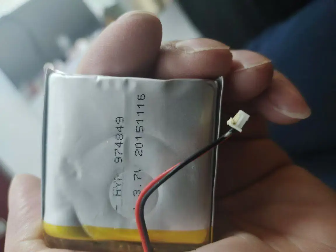 3500MAH polymer battery 974849 beauty device, smartwatch, shaver, sound pickup, beauty eye recording, second line 3.7V