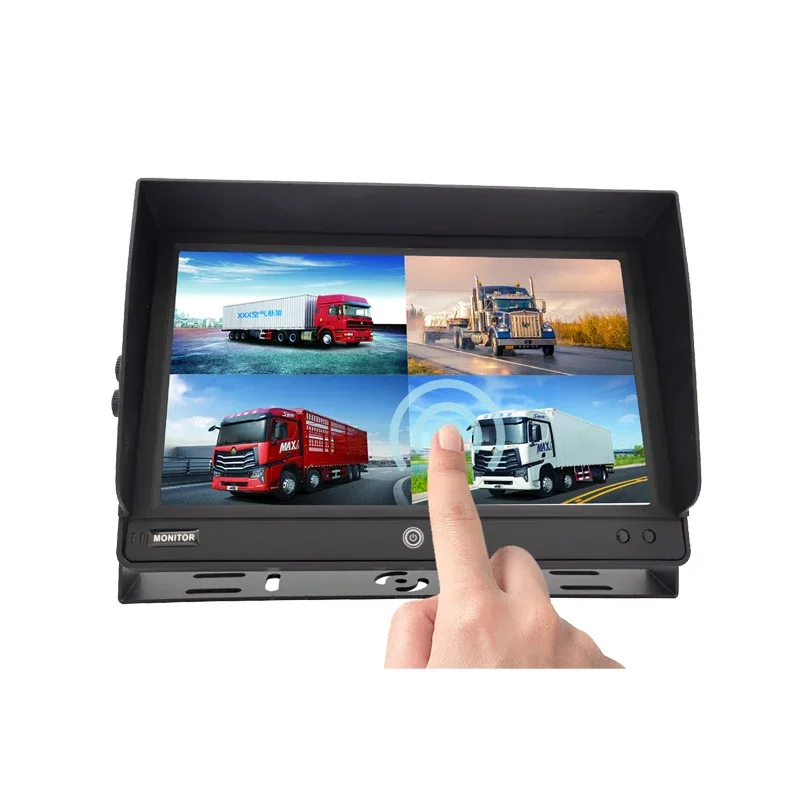 360-Degree Surround Bird's Eye View Wide Angle Night Vision Monitor System  for Enhanced Vehicle Safety SD Card Data