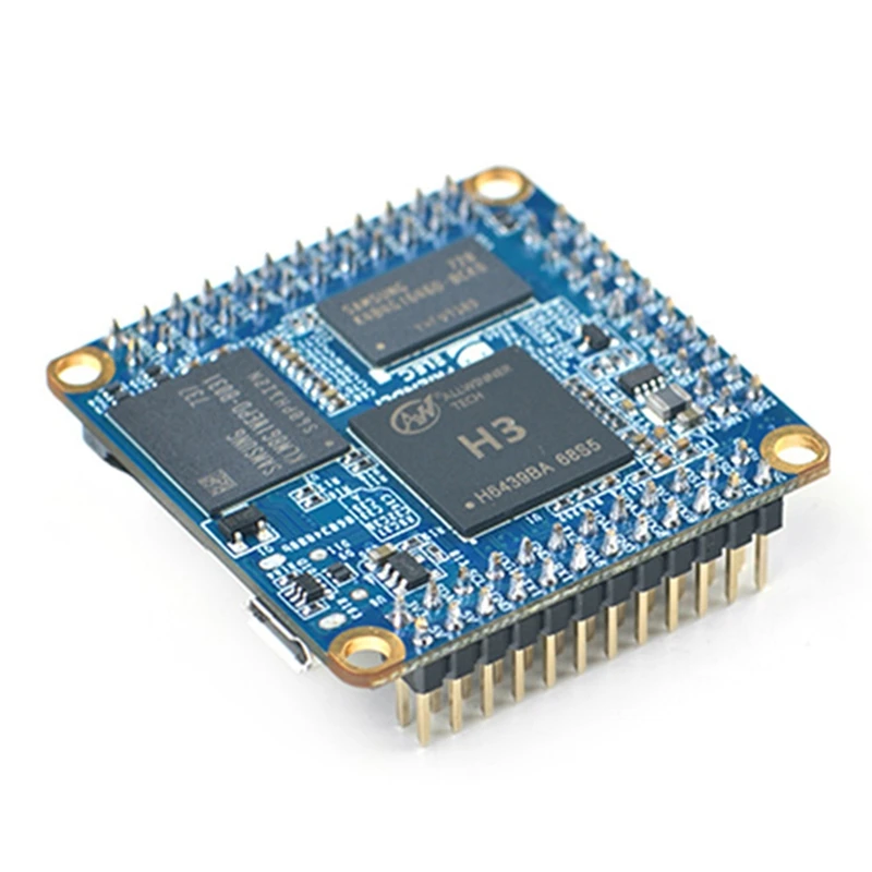 For Nanopi NEO Core 512M+8G Allwinner H3 Ultra-Small Core Board Quad-Core Cortex-A7 Iot Development With Heat Sink