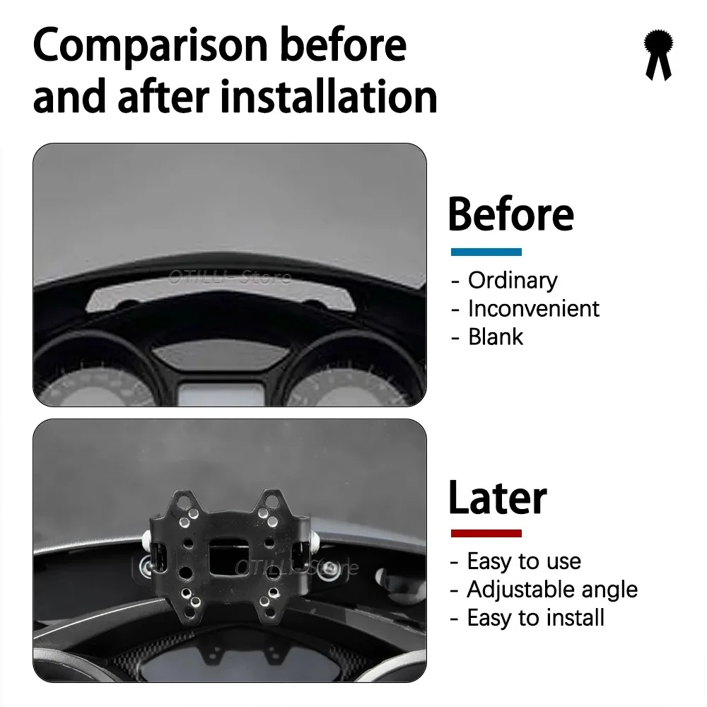 FOR BMW K1300GT K1200GT K 1200 1300 GT Motorcycle Accessories Phone Mount Navigation GPS Bracket Holder Support