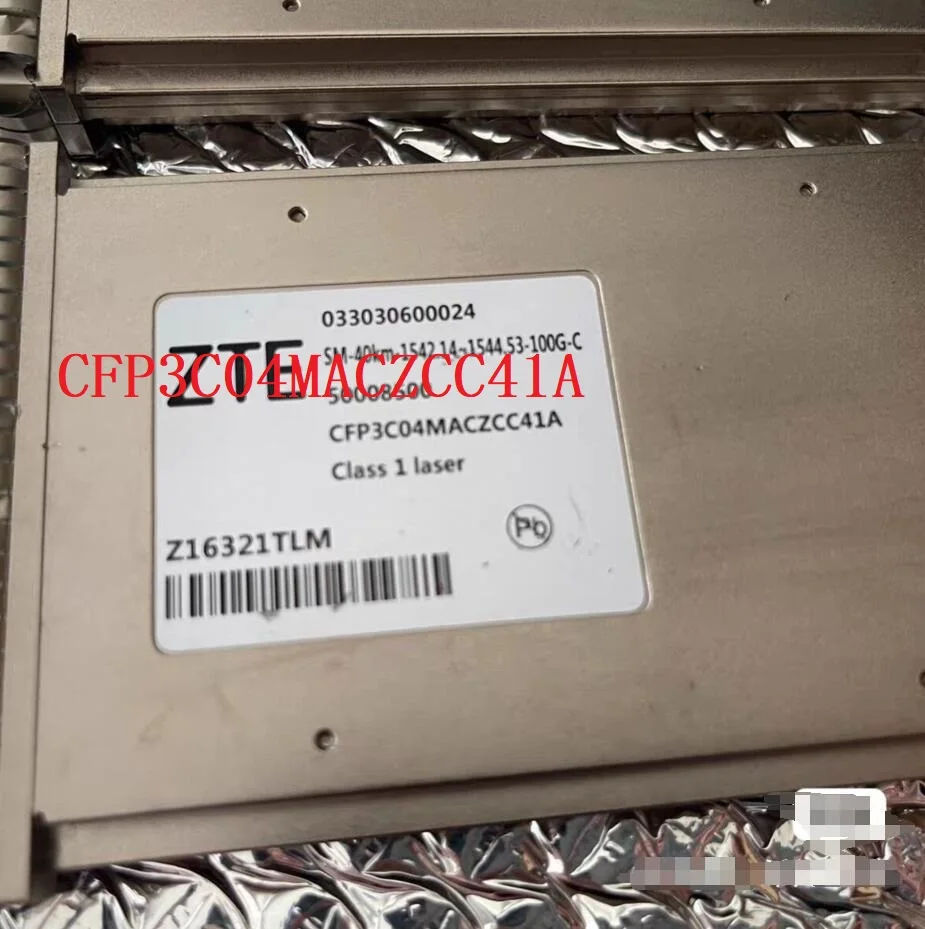 CFP3C04MACZCC41/57A Hot-pluggable optical fiber module Flexible configuration/expansion under uninterrupted power/shutdown