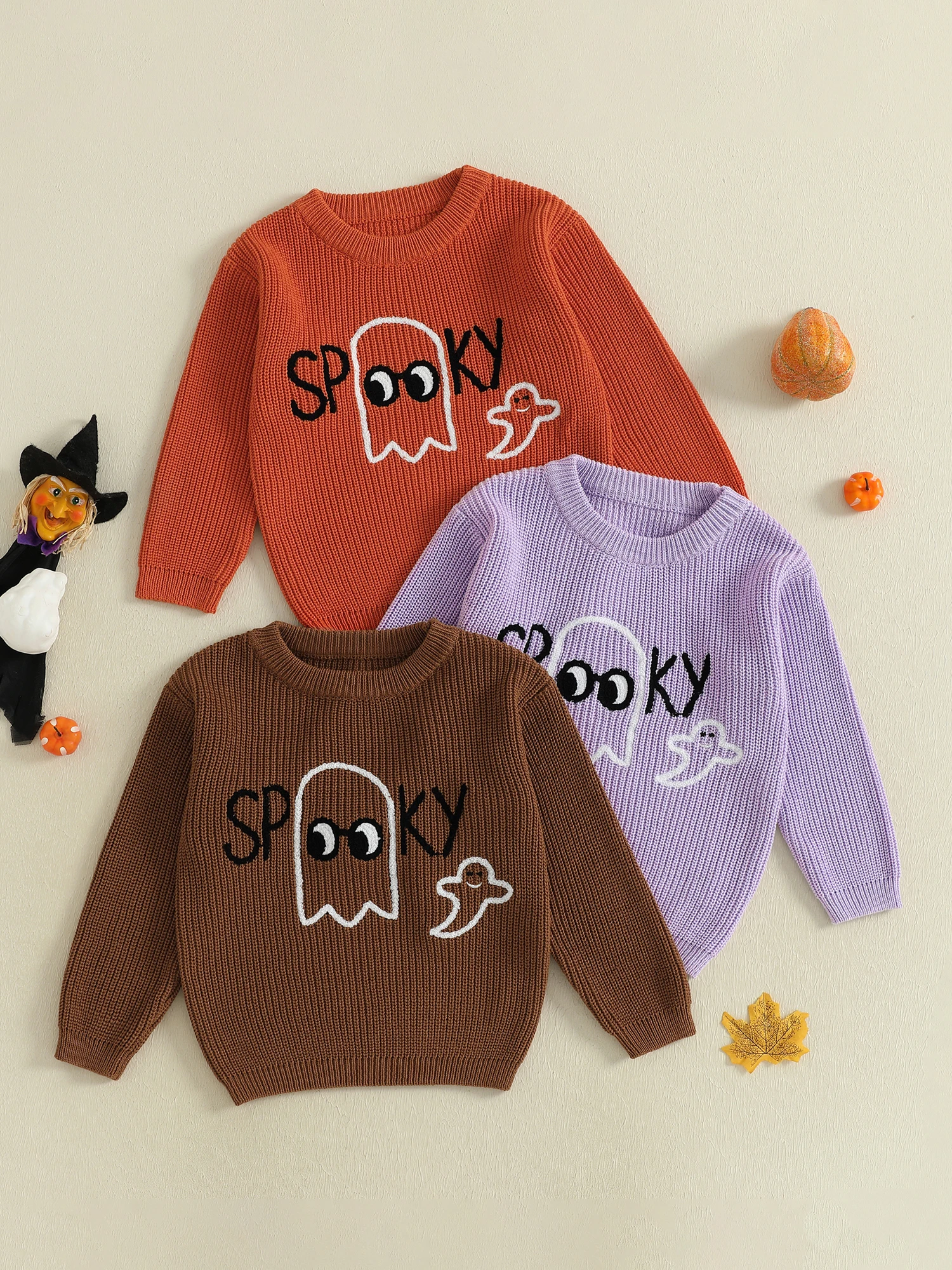 

Infant Halloween Costume Pumpkin Romper Jumpsuit with Hat for Baby Boys Girls Toddler Fall Winter Outfit Set