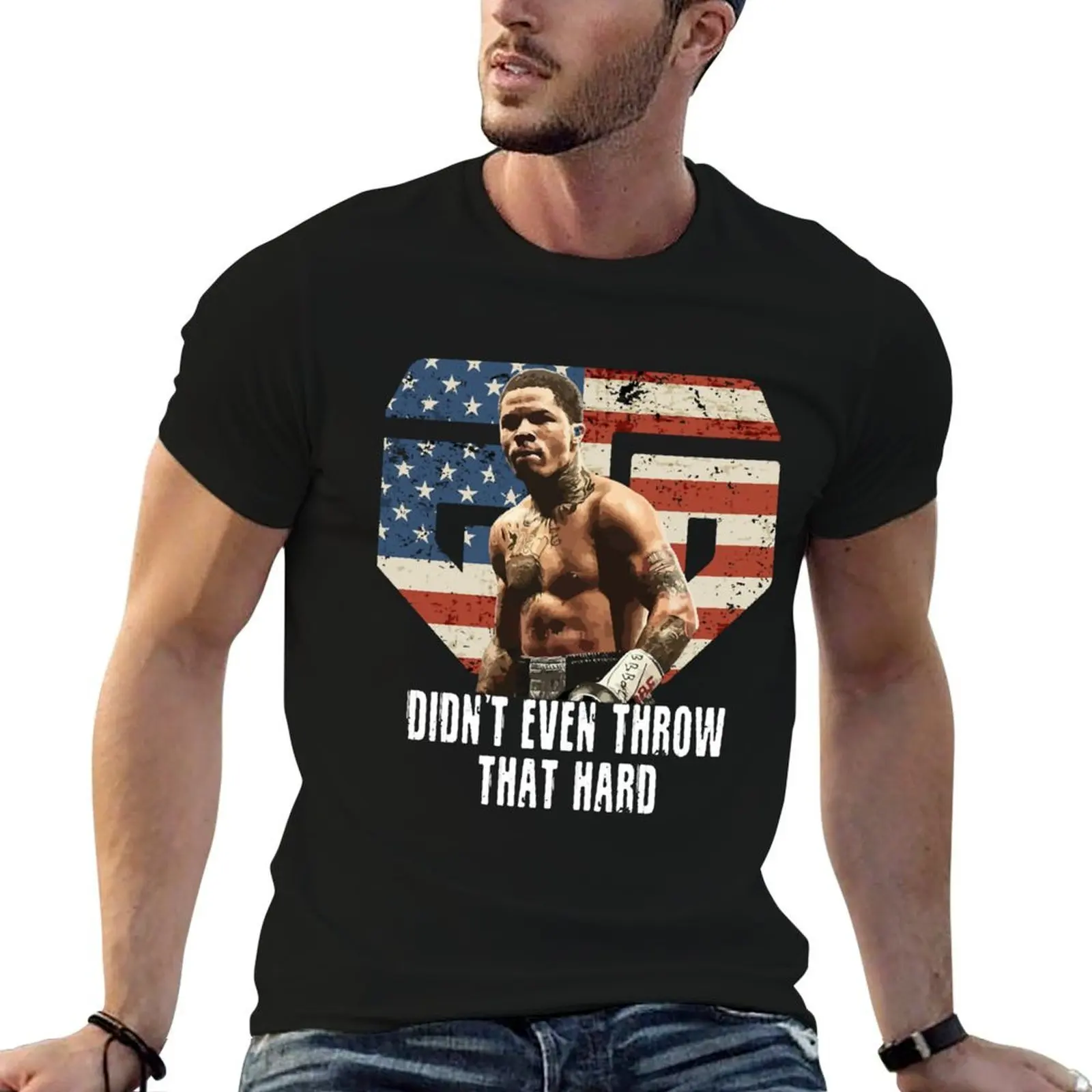 Футболка Gervonta Davis Team - GTD Merch, повседневная рубашка с короткими рукавами и простым дизайном