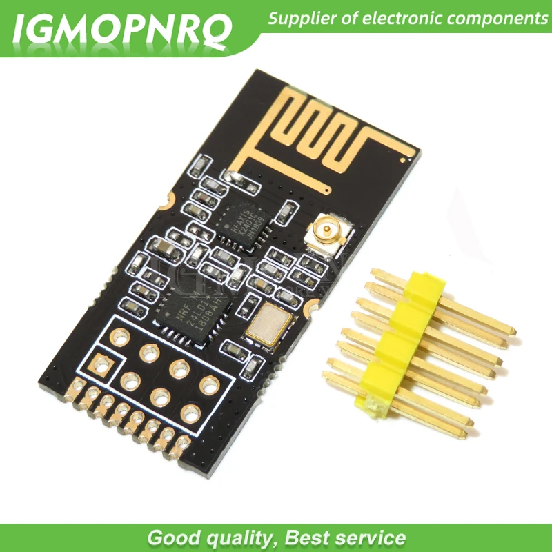 1PCS GT-24 2.4G SMD NRF24L01 1100 meter long-distance NRF24L01+PA+LNA SMD wireless modules 1100meters
