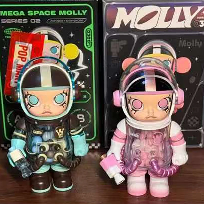 

POP MART MEGA SPACE MOLLY 100% SERIES 3 Blind Box Mystery Box Guess Bag Toys Doll Cute Anime Figure Desktop Ornaments Collection