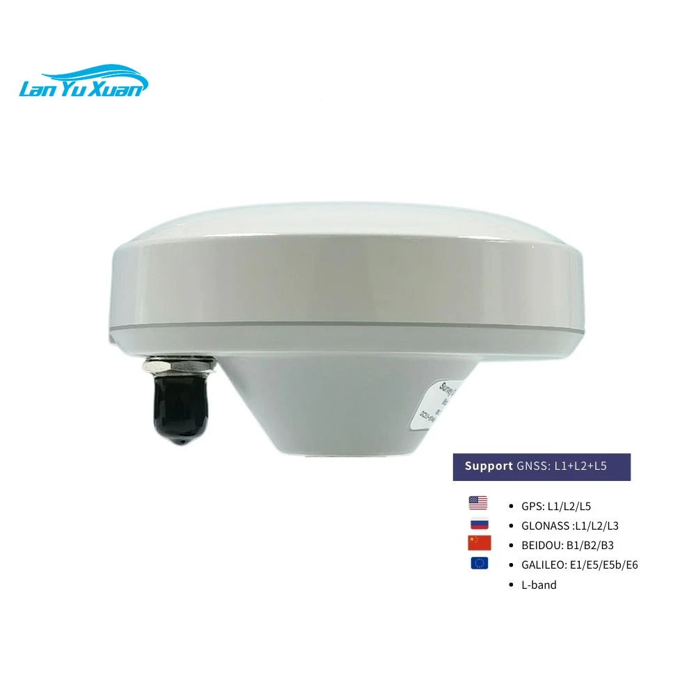 

GNSS L1 L2 L5 AN106 Unmanned vehicle high-precision dr,one measurement full-frequency RTK antenna new small high-gain TOPGNSS