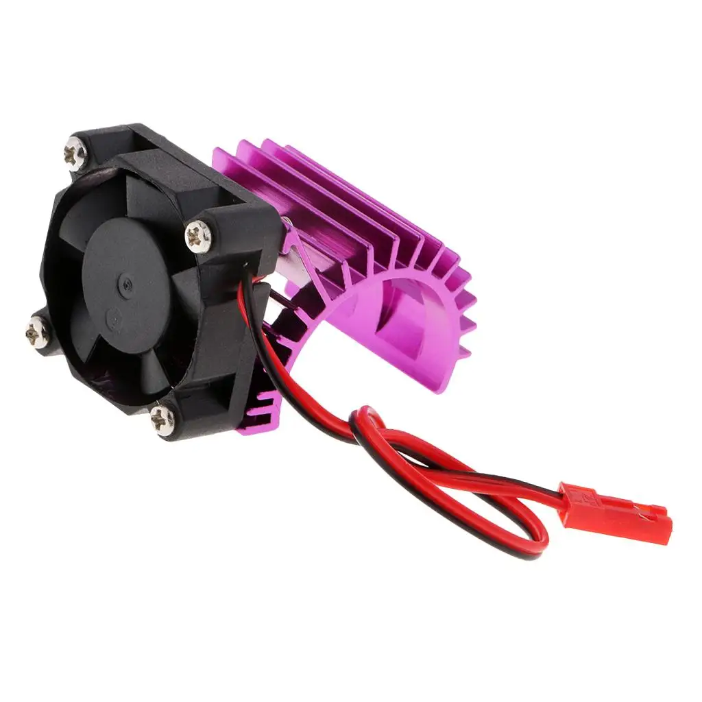 Aluminum Motor Sink W/ Cooling Fan for 370/380 Motor RC Car