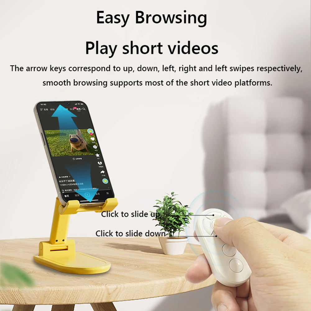 جهاز تحكم عن بُعد لكتب البلوتوث مزود بـ 7 أزرار، جهاز قراءة كتب إلكترونية، جهاز تحكم ذكي للفيديو المباشر على تيك توك ويوتيوب