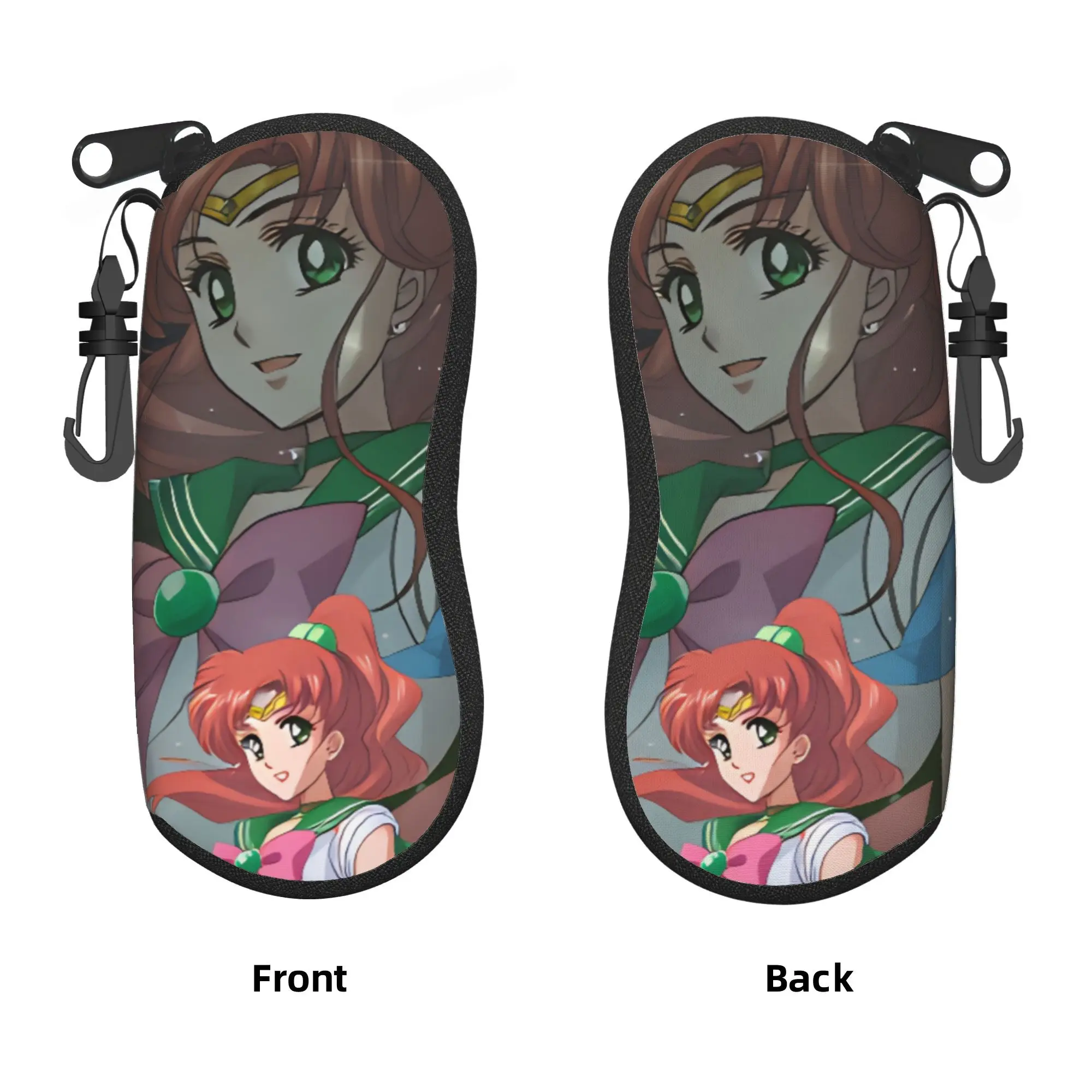 Estuches protectores para gafas Sailor Moon Mercury Venus Shell, estuche para gafas de sol, bolsa para gafas Jupiter Mars