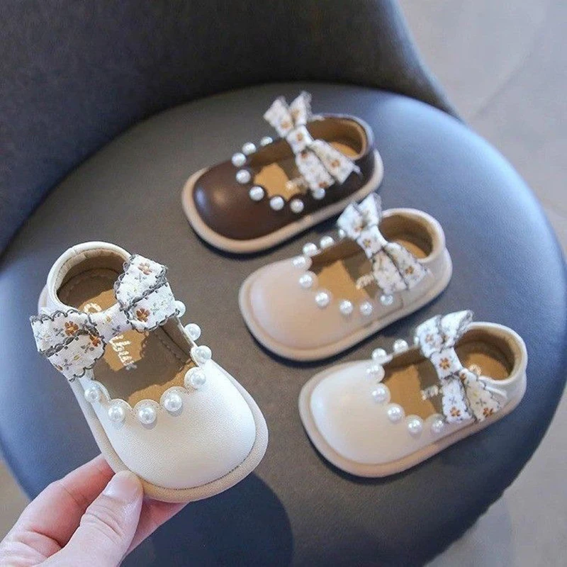 

Soft-soled Non-slip Princess Small Leather Shoes Spring and Autumn Female Baby Baby Shoes Anti-drop Children's Toddler Shoes