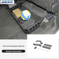 HEBE Car Rear Seat Storage Shelf Rack For Ford F150 Raptor 2009 2010 2011 2012 2013 2014 Accessories
