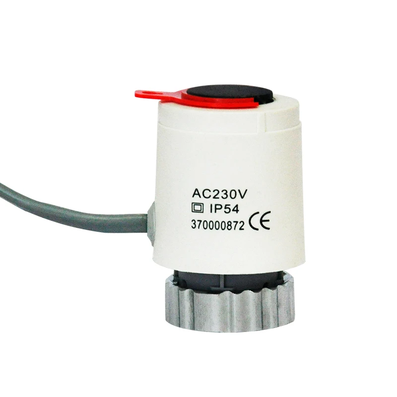 230V Electric Thermal Actuator NO NC Radiator Valve Normally Closed for Water Underfloor Heating System