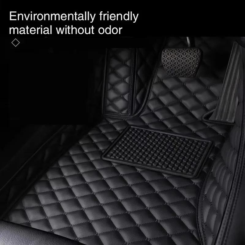 Custom Anti-slip Car Floor Mats For Ford Focus MK2 2004 2005 2006 2007 2008 2009 2010 2011 Auto Carpets Foot Coche Accessories