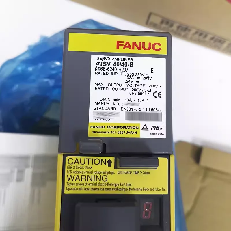 

A06B-6240-H207 New Fanuc Servo Driver IN STOCK Fast ship