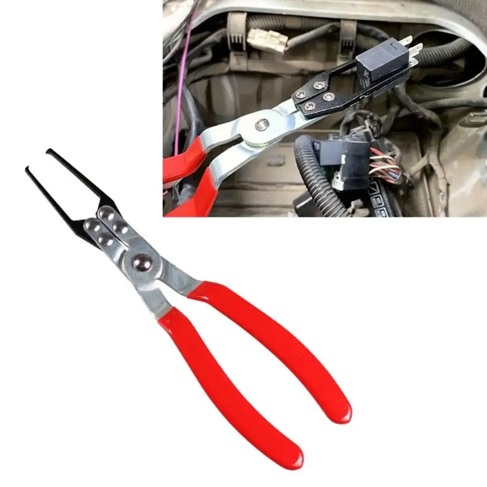 Universal Auto Relay Disassembly Clamp Fuse Puller Relay Fuse Pliers Relay Puller Relay Remover Plier Auto And 9\