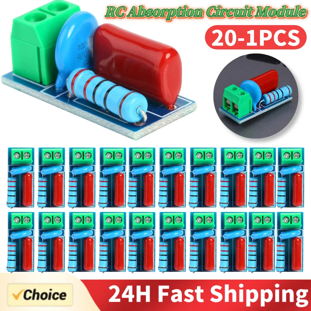 

Circuit Module Relay Contact Protection Resistance Module Relay Contact Protection Resistance Surge Board
