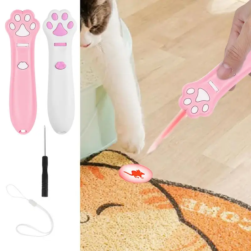 Cat Projection Toy Infrared Pet Teaser Toys Funny Chaser Pet Toy Battery Powered Toy Cute Dog Toy Lightweight Pet Toy