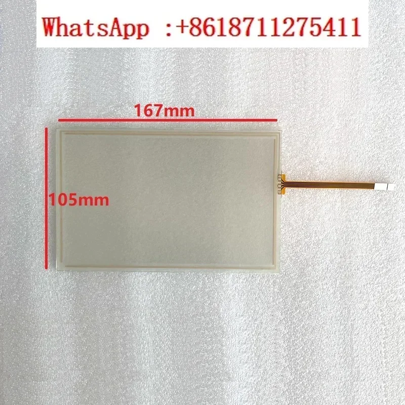 For  TP700 Comfort 6AV2 124-0GC01-0AX0 6AV2124-0GC01-0AX0 AMT10427 Touchpad Digitizer Glass Touch Screen 167*106mm