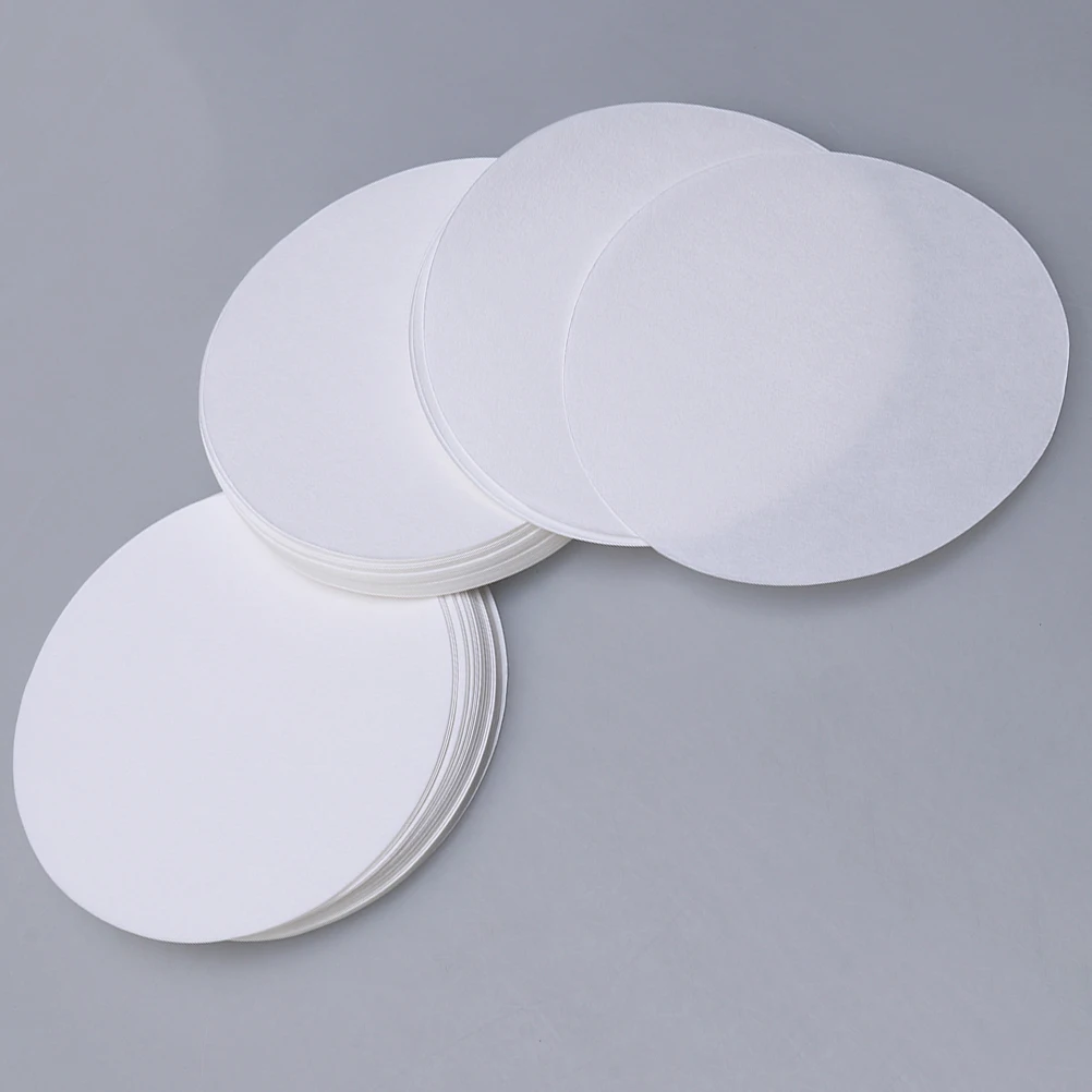 

100 PCS Filter Paper Laboratory Coffee Filtering Apparatus Disposable Flow Rate Round
