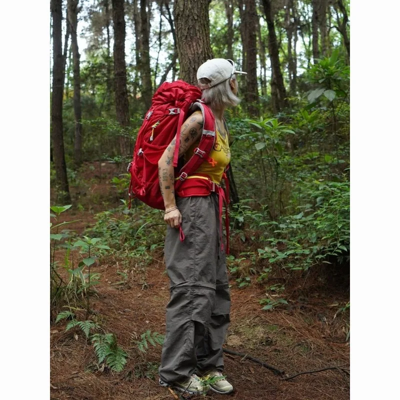 Bolsa de montañismo Mochila de senderismo profesional de gran capacidad para exteriores 40 litros 50 litros
