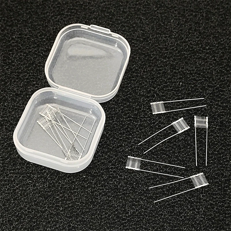 10 قطعة/صندوق 0.2/0.3/0.6/0.8/1.0ohm إعادة بناء الحرارة شبكة المقاومة سلك أداة إصلاح الملحقات #6