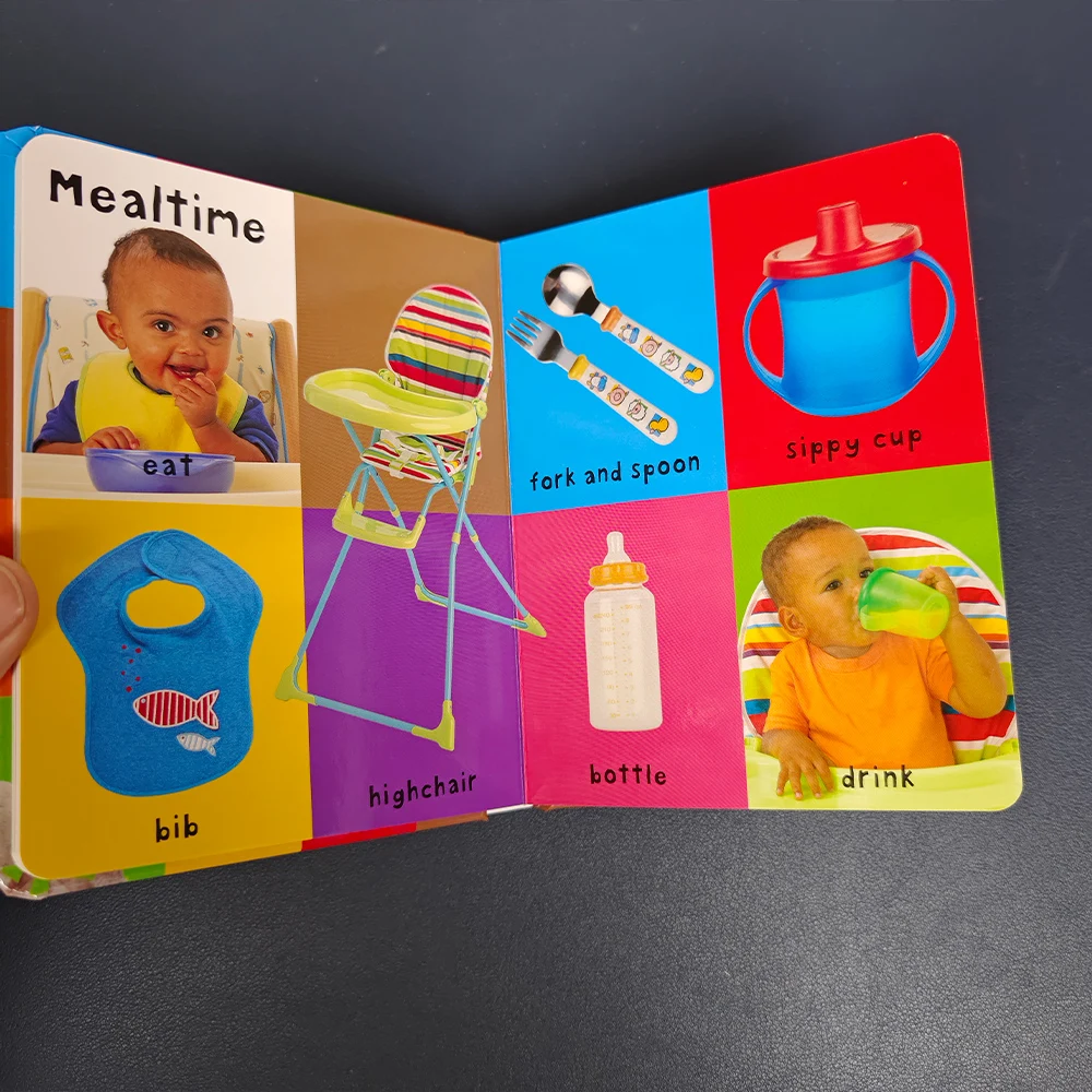 first 100 words of English enlightenment cognition for children aged 0-3 years old high-quality