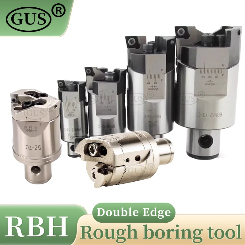 両刃の粗ボーリングヘッドrbh-tct-lbk19-25-32-42-40-55-52-70mmccmt06020409t304