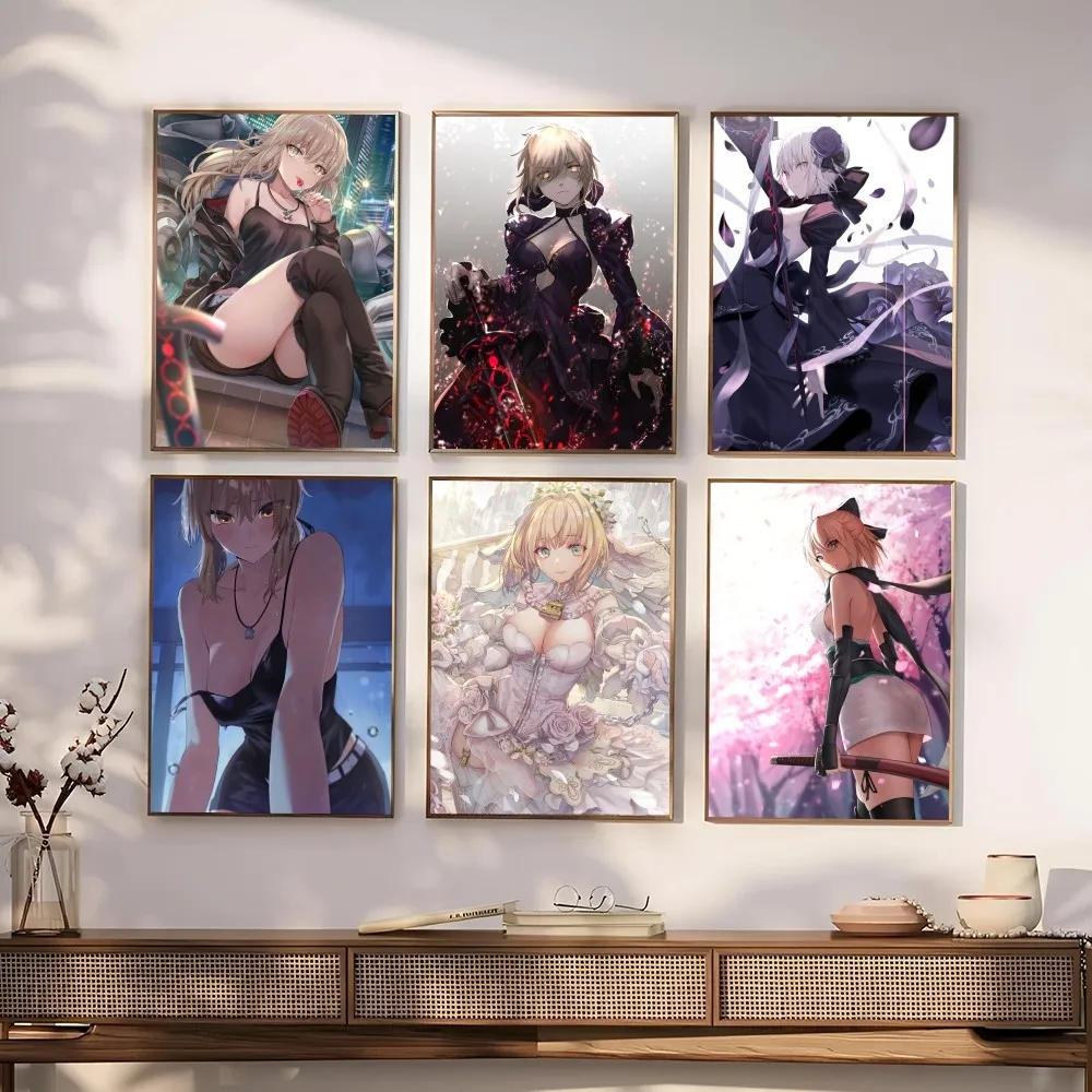 Fate Grand Order Poster Paper Print Home Living Room Bedroom Entrance Bar Restaurant Cafe Art Painting Decoration