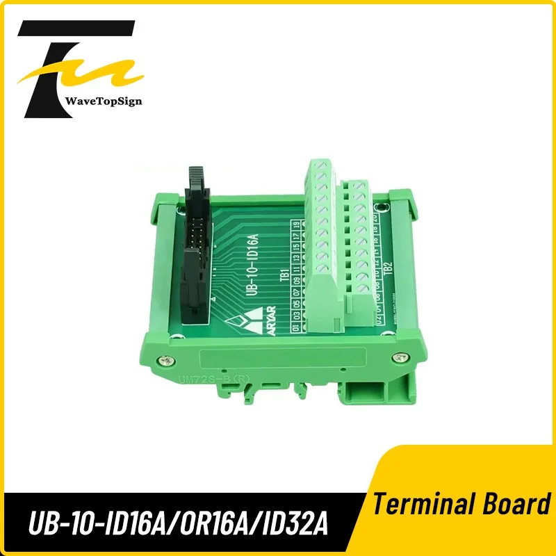 

Delta PLC S Series Input/Output Terminal Board UB-10-ID32A UB-10-IO32D UB-10-OR16A UB-10-OT32A
