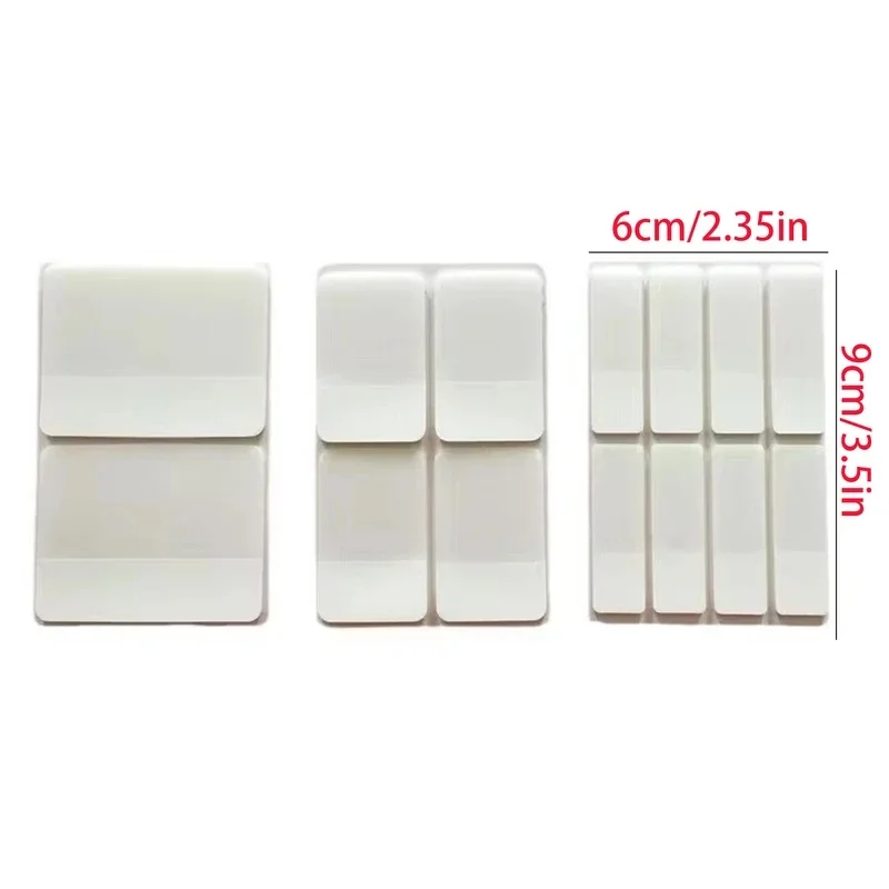 Clear Semi-Transparent Sticky Tabs, Self-Stick Page Markers, Practical Stationery for Note Taking & Document Organization