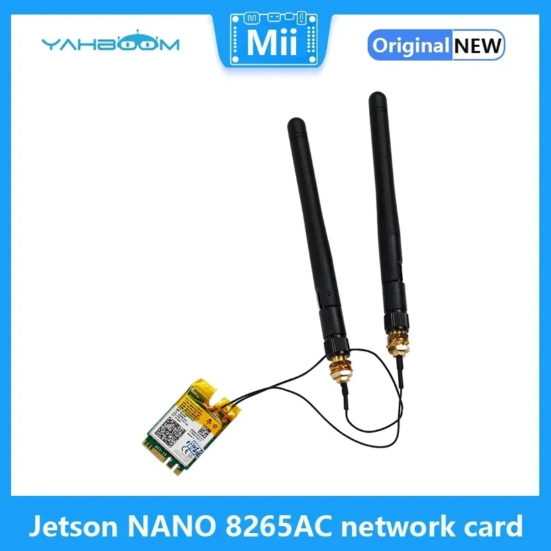 Jetson NANO 8265AC NGW Dual-Band Network Card With M.2 Port Compatible With Nvidia Jetson Xavier NX/Tx2 NX/Orin NX/Orin NANO