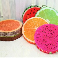 Cushion Garden Chair Cover Floor Fruit Shape Round Decoration Home Decorations Bedroom Office Supplies