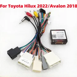 For Toyota RAV4/Camry/Avalon 2018 /Hilux 2022 Support 360 Original Camera Simple Canbus RP5-TY-101 Wiring Harness Power Cable