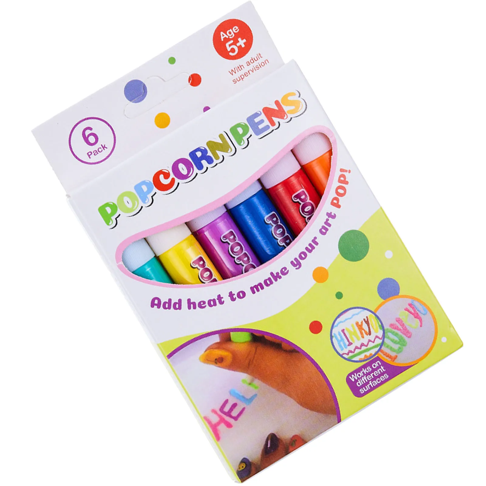 Diy Blase Popcorn Zeichnung Stifte Magische Puffy Stifte 6 Farbe Puffy Blase 3d Kunst Stift Kreative Marker Für Kinder Zeichnung 60 ml – Detail 2