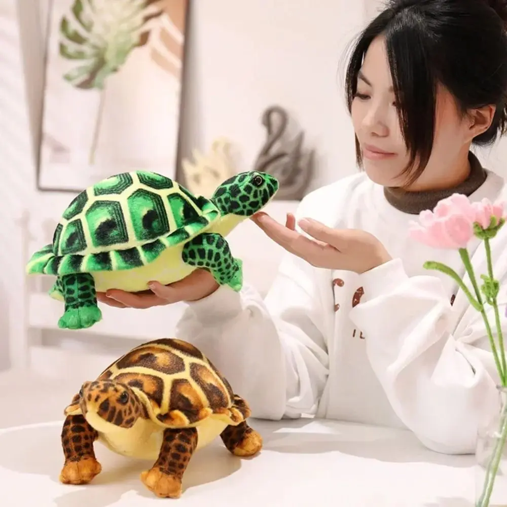 

Marine Animal Tortoise Plush Toy Stuffed Fluffy Sea Turtle Stuffed Doll Cartoon Soft Animal Sea Turtle Pillow