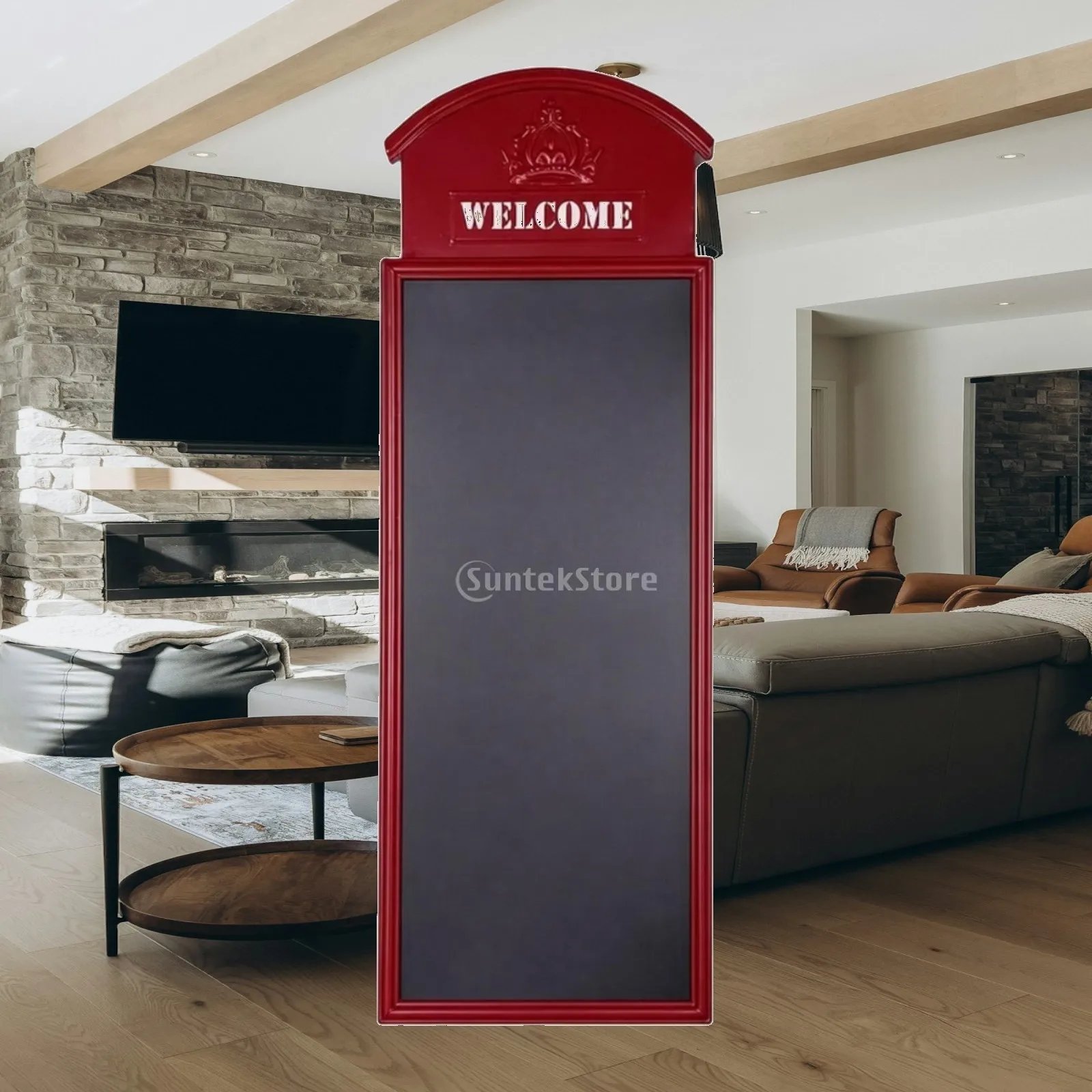 chalkboard-sign-with-frame-multi-purpose-iron-writing-board-freestanding-chalkboard-sturdy-easy-to-clean-for-business-owners