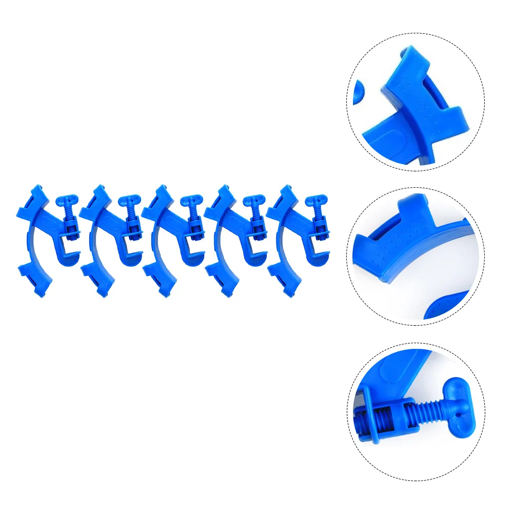

5Pcs Aquarium Water Tube Clamp Premium Plastic Adjustable Fish Tank Hose Holder for 18Mm Tube 20Mm Diameter No Slip Design